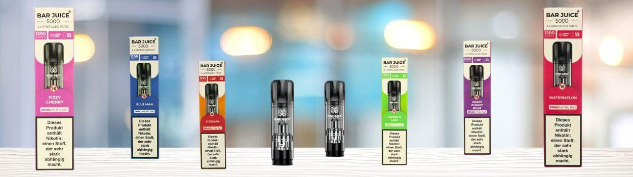 [KI-generiert] Bar Juice 5000 Pods Geschmackssorten