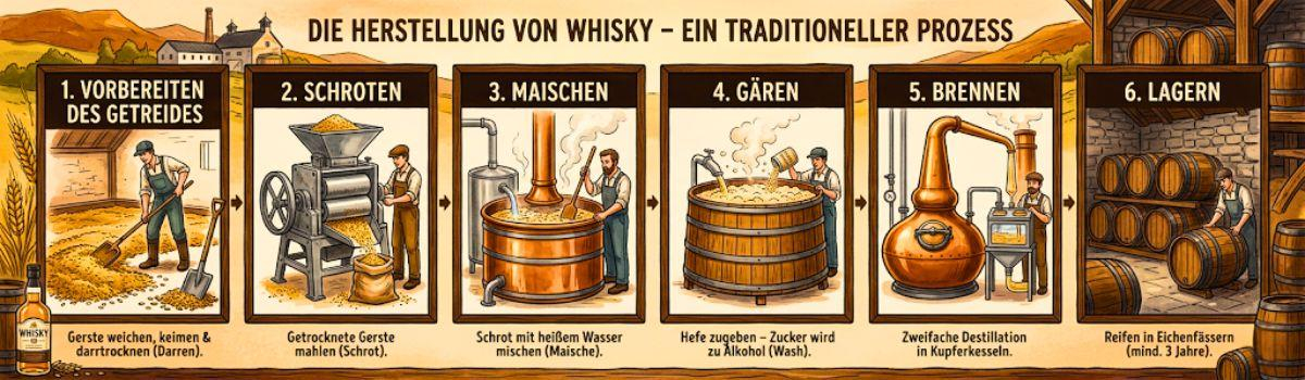 Anleitung zur Herstellung von Whisky Anleitung zur Herstellung von Whisky