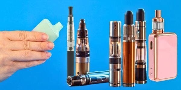 verschiedene E-Zigarettenmodelle