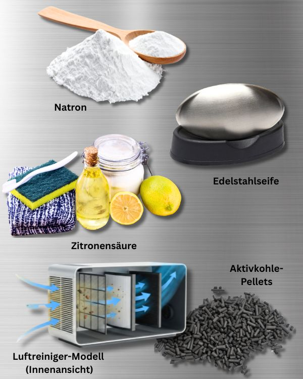 3 Methoden zur Geruchsneutralisierung 3 Methoden zur Geruchsneutralisierung