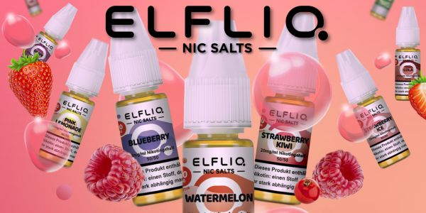 Elfliq Liquid für die E-Zigarette Elfliq Liquid für die E-Zigarette