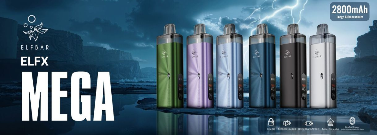 Elfx Mega von Elf Bar