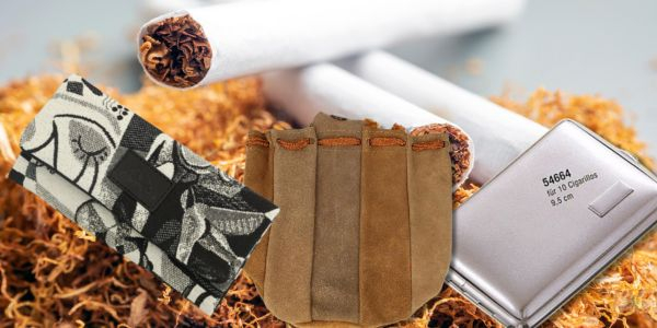 Aufbewahrungssortiment für Zigaretten, Zigarillos und Tabak