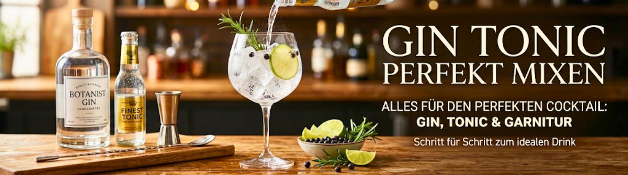 [KI-generiert] Gin Tonic perfekt mixen