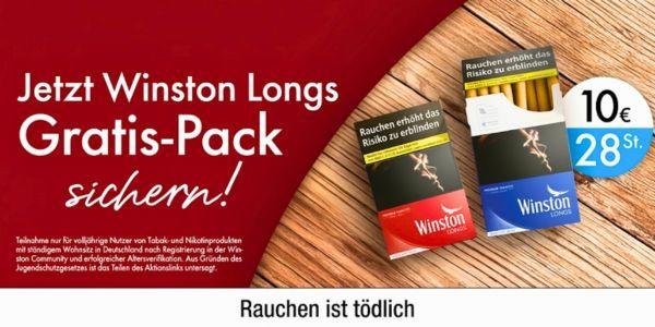 Winston Long Pack Gratis sichern