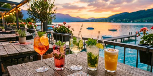Likör-Longdrinks und Cocktails 