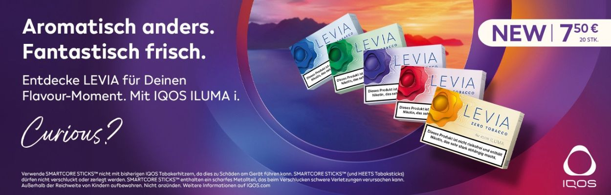 Levia Nikotin Sticks - Tabakfrei Levia Nikotin Sticks - Tabakfrei