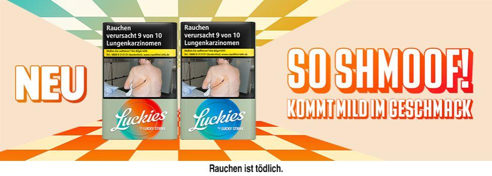 Luckies - eine neue Shmoofe Art zu rauchen Luckies - eine neue Shmoofe Art zu rauchen