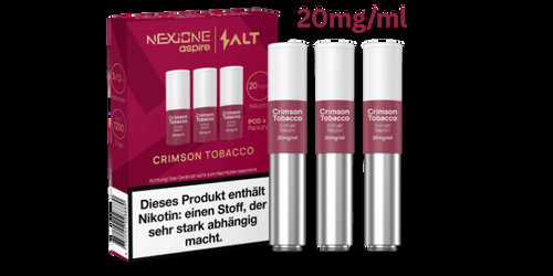 Nexione Crimson Tobacco Pods - 3 Stück Nexione Crimson Tobacco Pods - 3 Stück