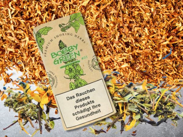nikotinfreier Tabak von Bobby Green nikotinfreier Tabak von Bobby Green