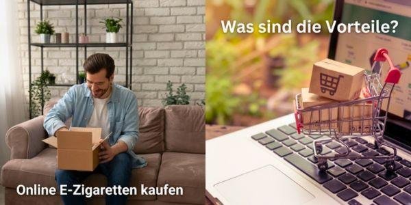 Online Shopping von E-Zigaretten