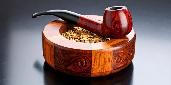 Pfeife auf Aschenbecher