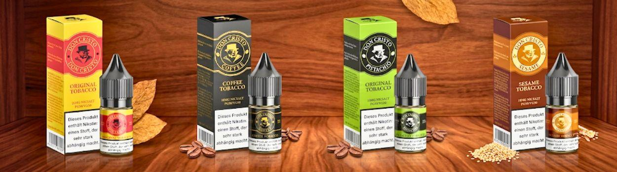 [KI-generiert] Verschiedene Aromen des Herstellers Don Cristo