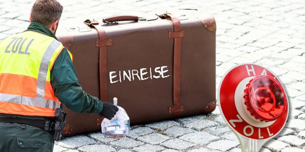 Zollkontrolle-Zigaretten