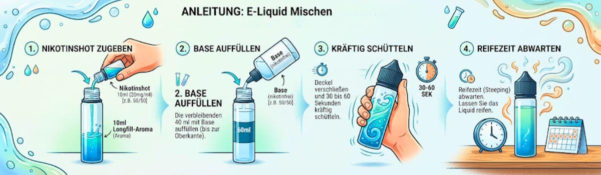 Mischvorgang - Schritt für Schritt Mischvorgang - Schritt für Schritt