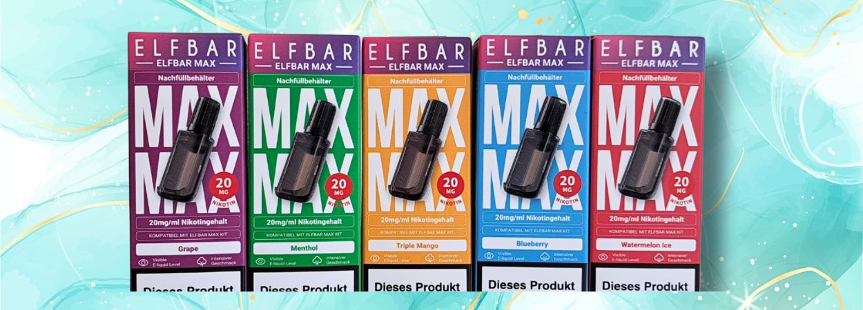 Aromenauswahl  an Elfbar MAX