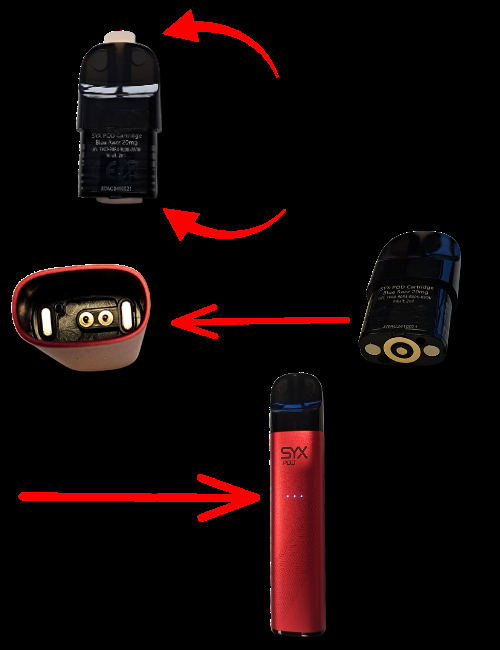 Akkuträger mit Pod System