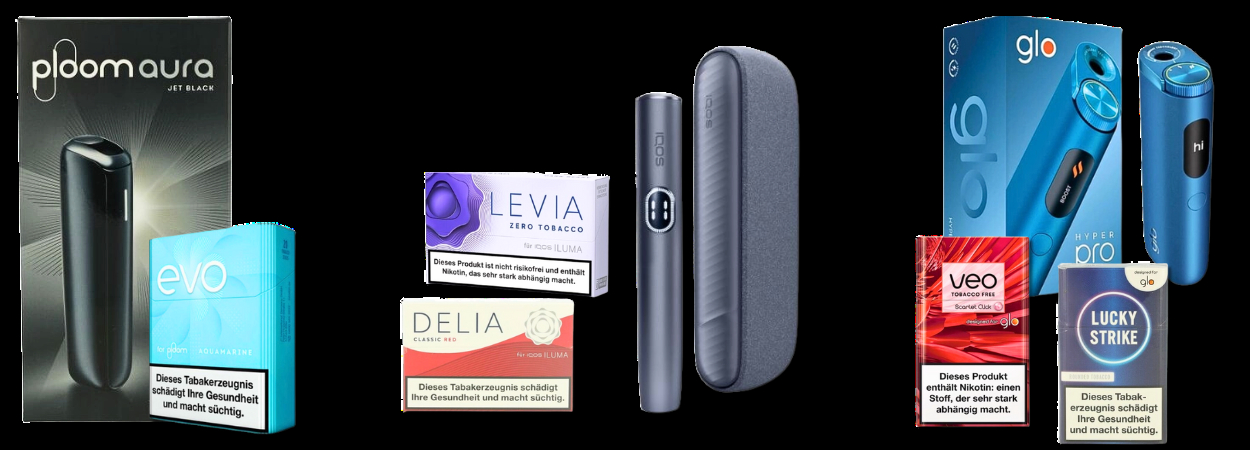 Heat-Tabaksticks und Tabakerhitzer-Geräte