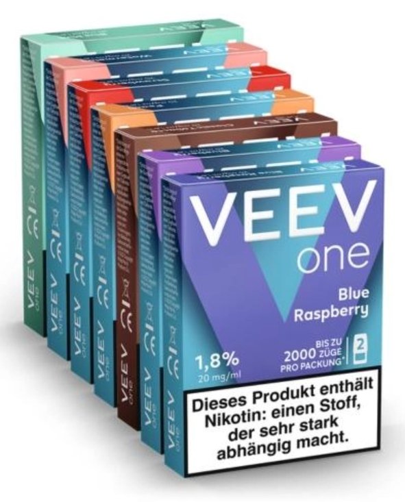 VEEV ONE PODs und deren Geschmäcker VEEV ONE PODs und deren Geschmäcker