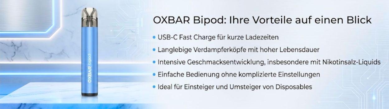 [KI-generiert] Oxbar Bipod - Vorteile auf einem Blick