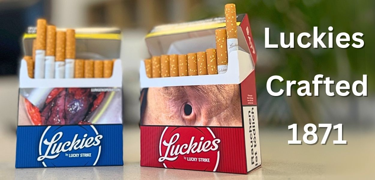 Luckies Crafted Red und Blue nebeneinander Luckies Crafted Red und Blue nebeneinander