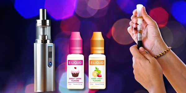 auffüllen eines Liquids in einer E- Zigarette auffüllen eines Liquids in einer E- Zigarette