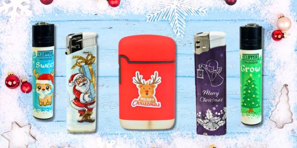 Weihnachtliche Feuerzeugmotive Weihnachtliche Feuerzeugmotive