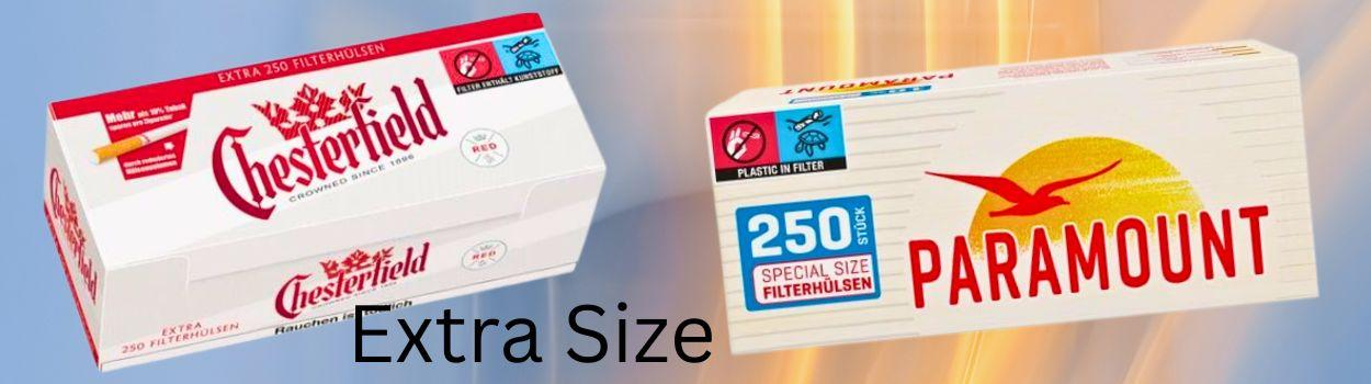Extra Size Filterhülsen Extra Size Filterhülsen