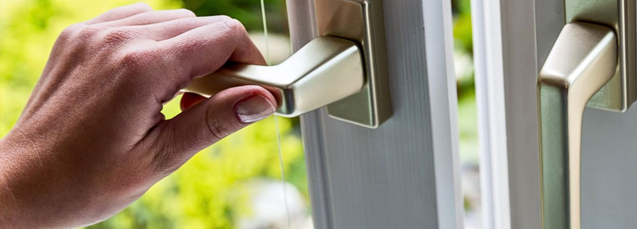 Fenster öffnen zum lüften