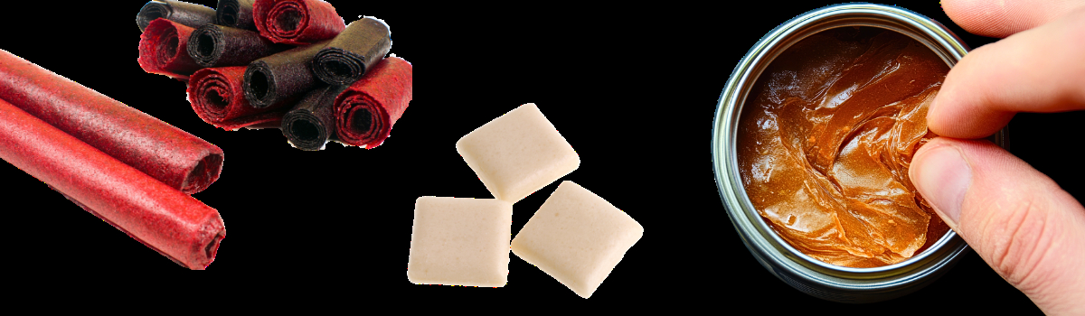 Kautabak in unterschiedlicher Form Kautabak in unterschiedlicher Form