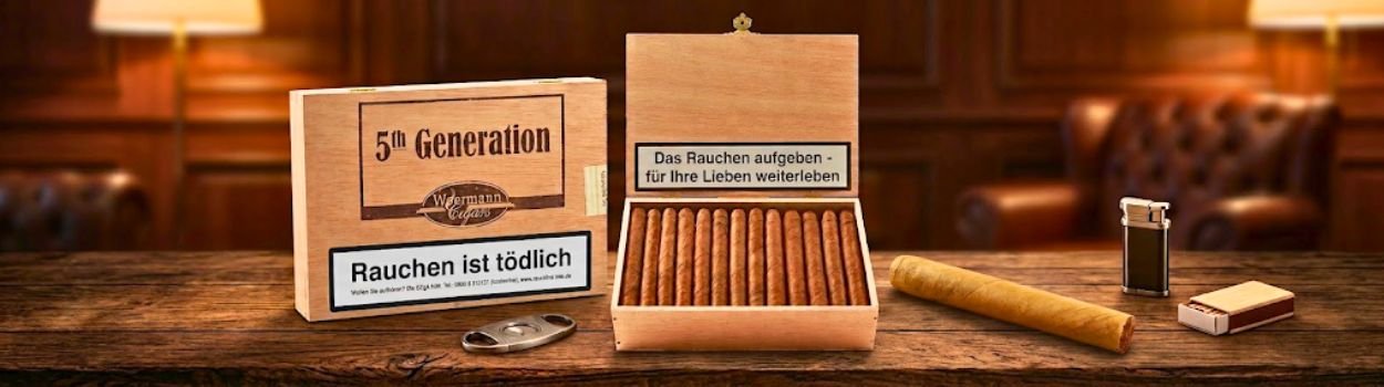 [KI-generiert] Wörmann Zigarre der 5th Generation
