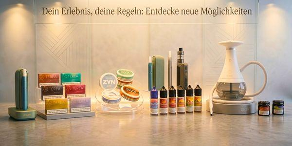 Zigaretten- Ersatz-Produkte