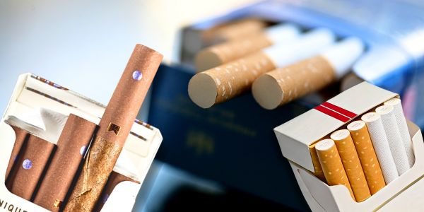 verschiedene Zigaretten - Filter