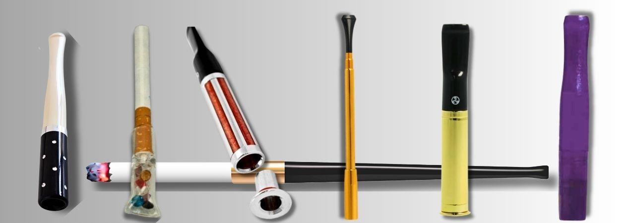 verschiedene Farben und Designs an Zigarettenspitzen verschiedene Farben und Designs an Zigarettenspitzen