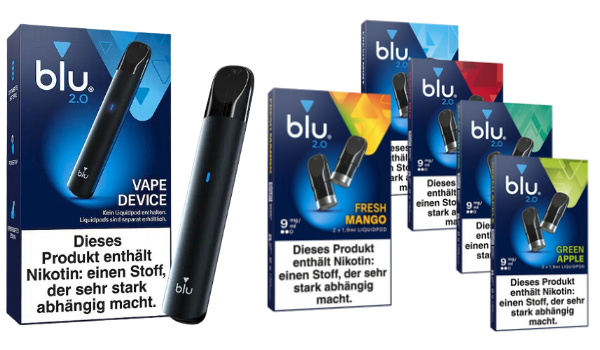 BLU 2.0 Vape Device ab sofort erhältlich
